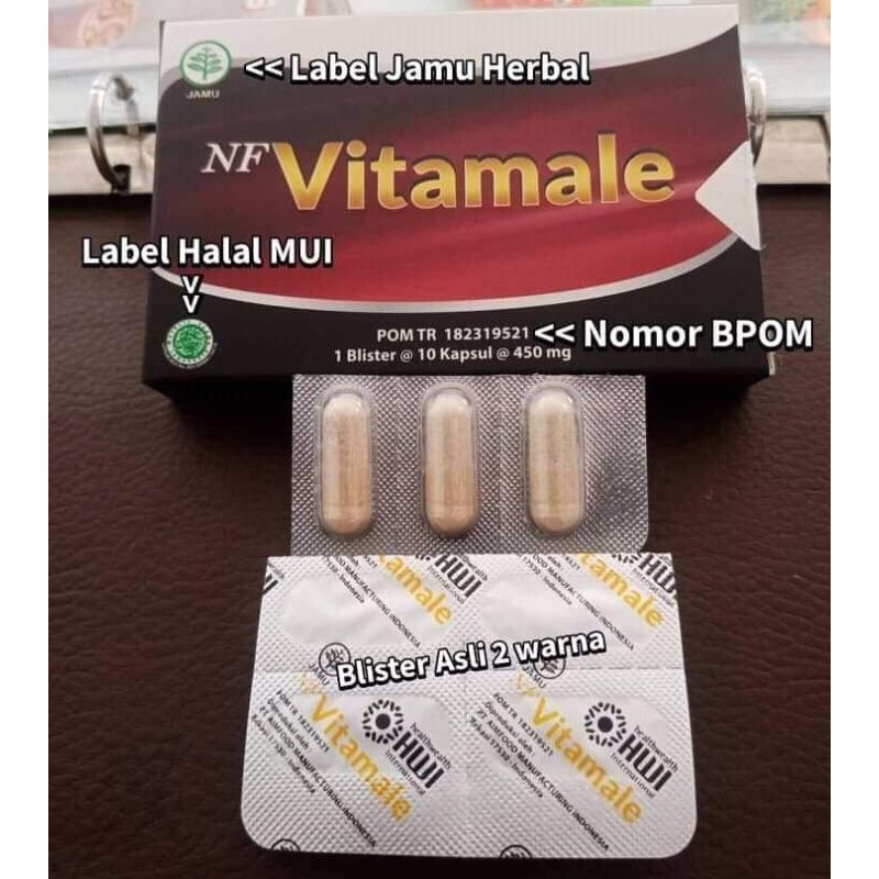 VITAMAL KAPSUL HERBAL PRIA