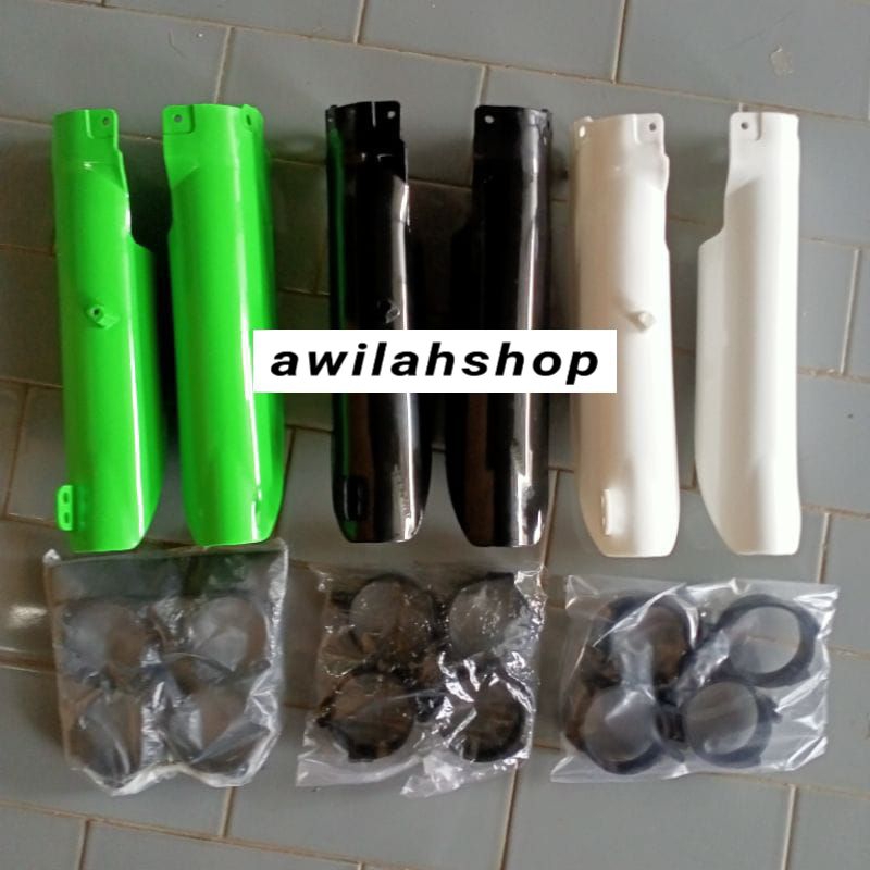 Tutup shock depan klx 150 BF dtracker new Cover shock depan klx shock depan trail