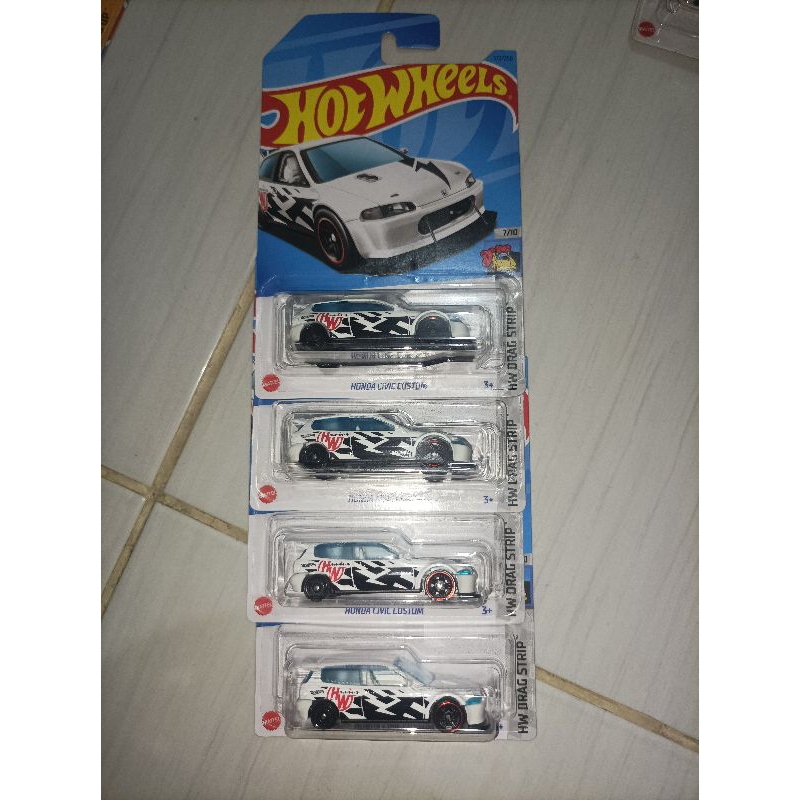 Hot wheels Honda Civic Custom