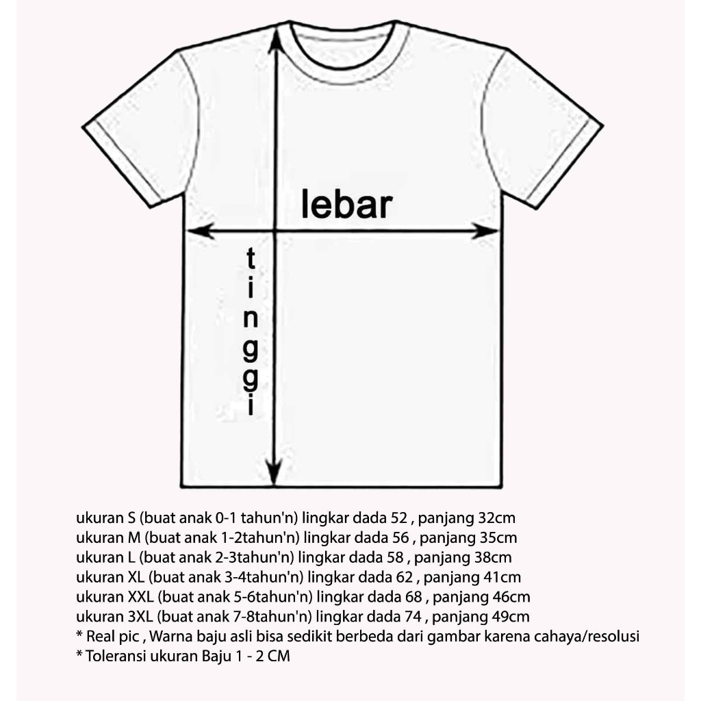 KAOS ANAK ANAK/KAOS PORORO