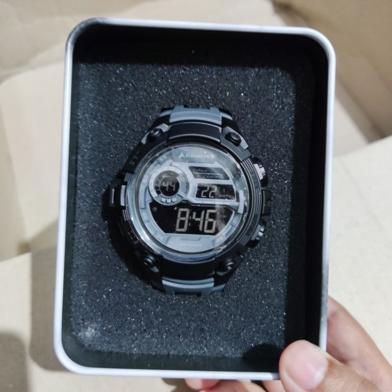 [ORIGINAL] Jam Tangan EIGER1989 Creston Watch - Grey