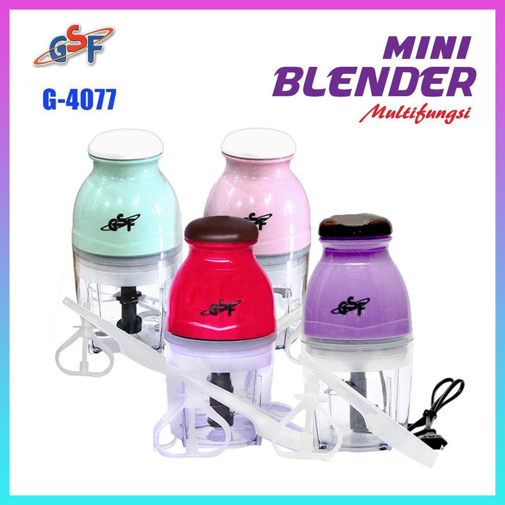 GSF G-4077 || Blender Kapsul Sensor Tekan / Capsule Cutter / Blender Mini Serbaguna / Blender Dapur 