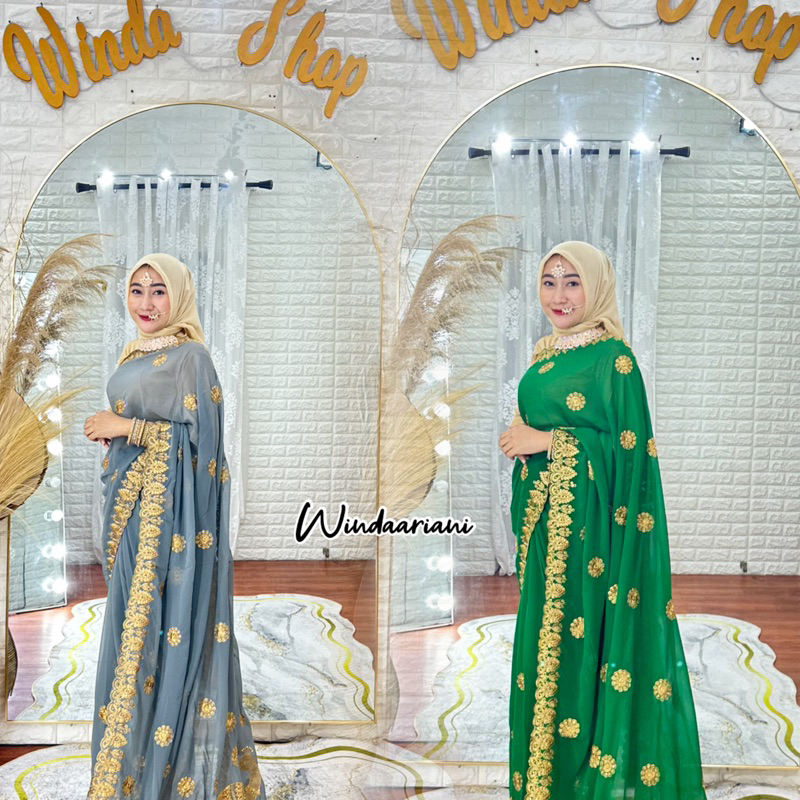 [SARI INDIA BURUNG MERAK]