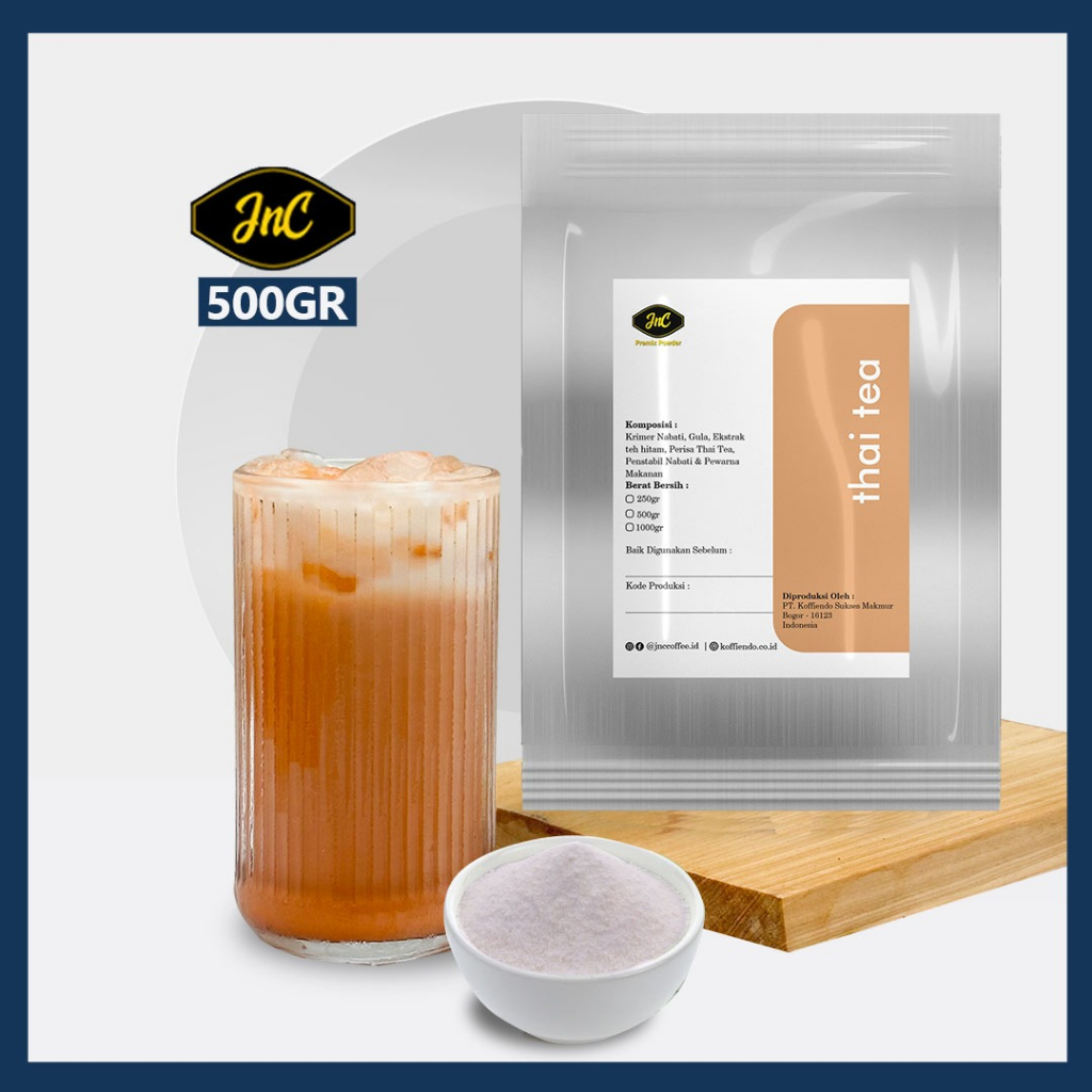 

JnC Thai Tea Powder 500 G | Bubuk Minuman