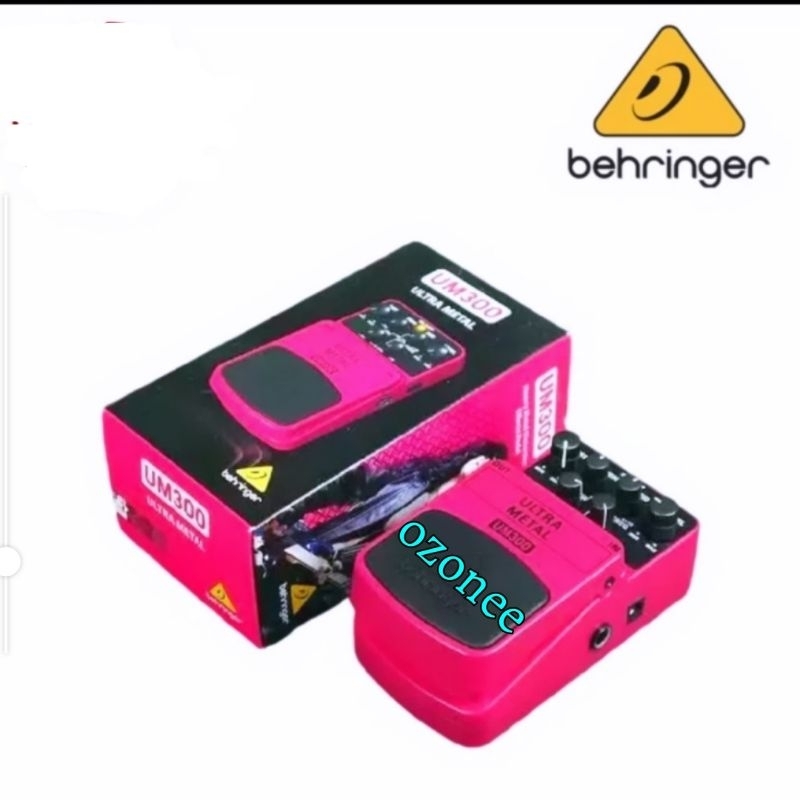 Behringer UM300 Heavy Metal Distortion Stompbox/ Pedal Efek Gitar