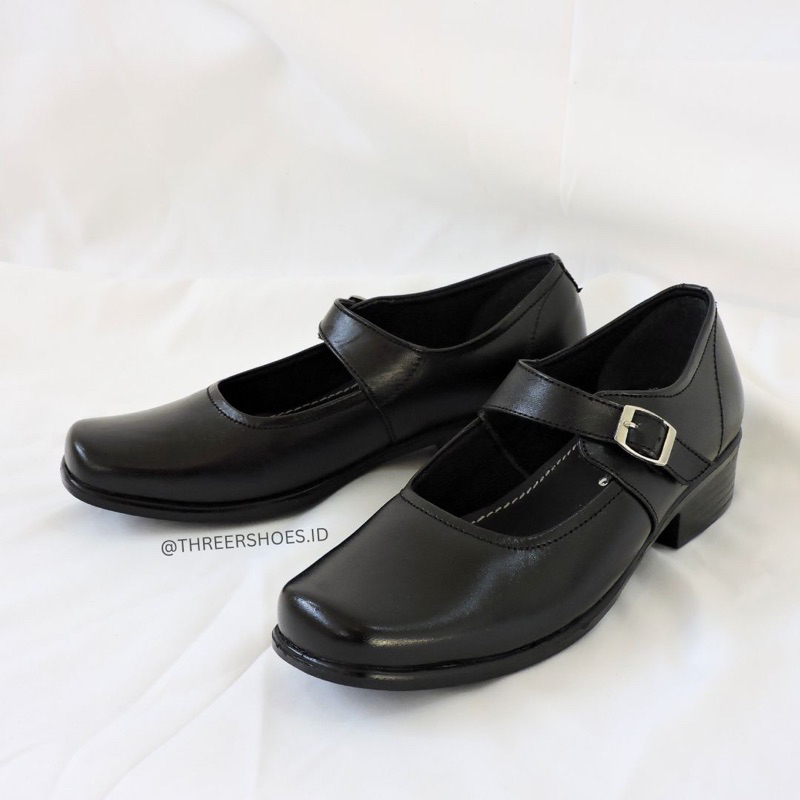 Sepatu Paskibra Pantofel Wanita MARQUIS MSW02 Original Hitam 100%