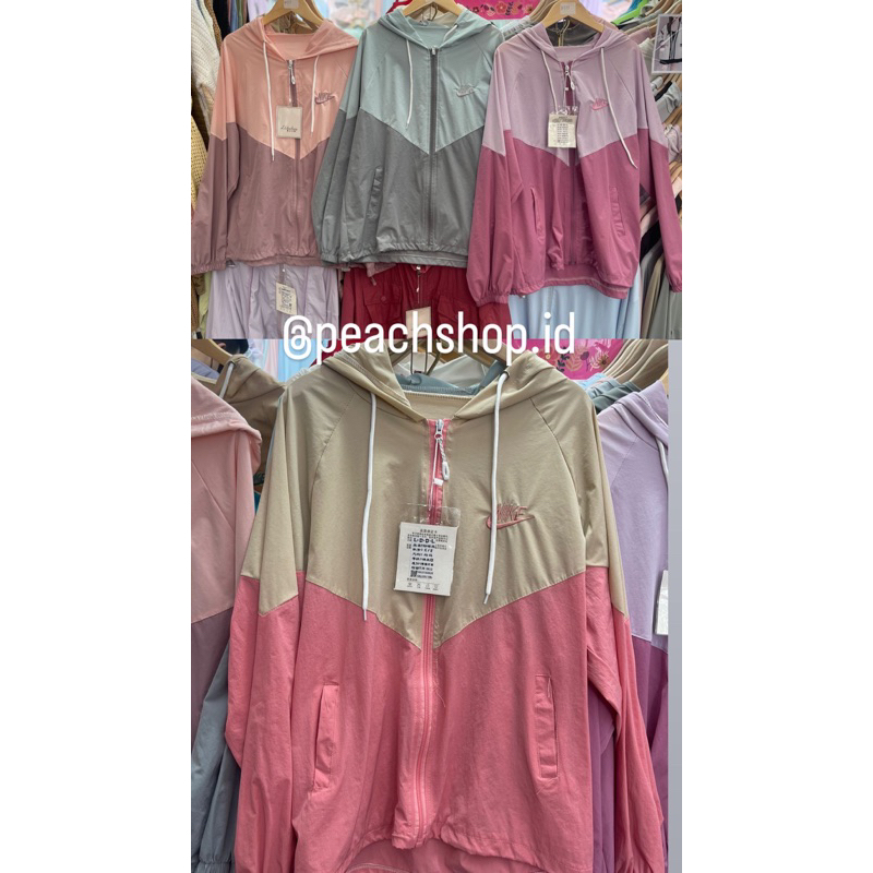 jacket olahraga parasut