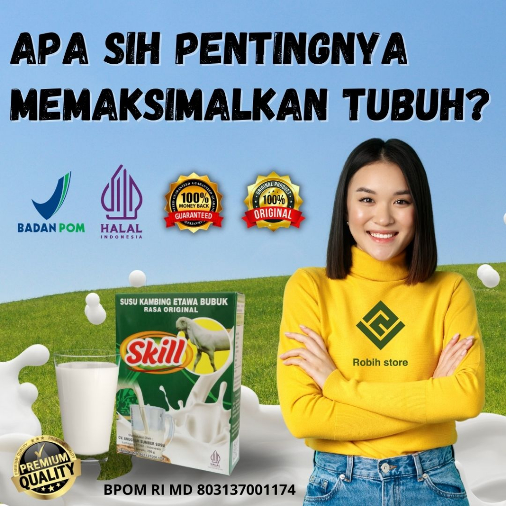 

Susu Kambing Etawa Skill Original Membantu Anda Yang Mempunyai Masalah Pada Pertumbuhan Untuk Anda Yang Mempunyai Masalah Pada Pertumbuhan Izin BPOM Cocok Bagi Anda Yang Mempunyai Masalah Pada Pertumbuhan Bukan Etawalin