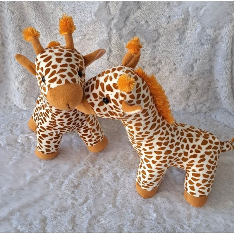 boneka jerapah size M 35cm/boneka jerapah kucu/boneka jerapah frinting/