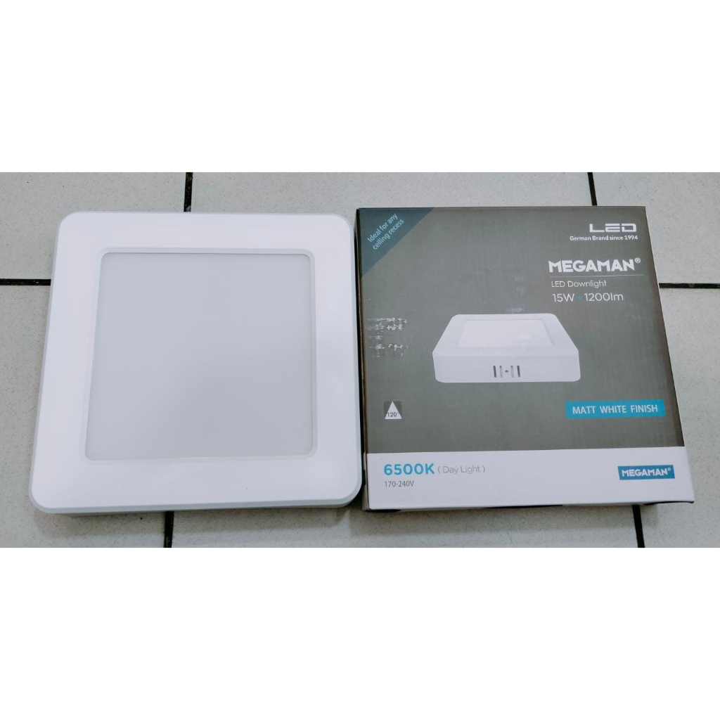 MEGAMAN LAMPU LED DOWNLIGHT 15W KOTAK LAMPU LED DOWNLIGHT PERSEGI