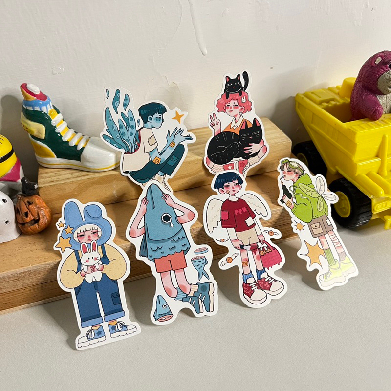 

PEPOW SQUAD DIE CUT STICKER BY PEPOW