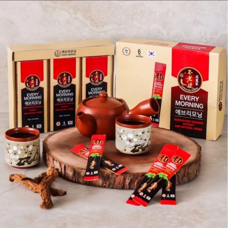 

Every Morning Red Ginseng Extract 300 gram ( 30 sachet x 10 gram )