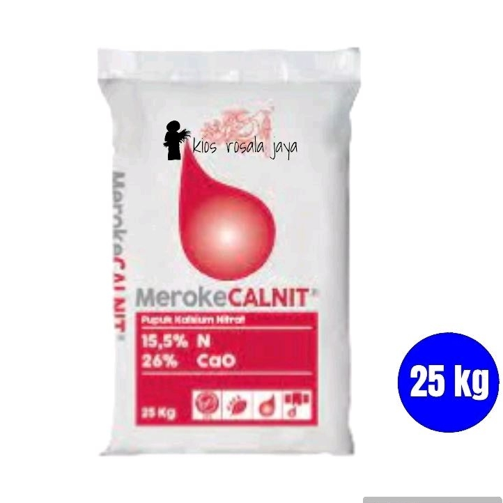 Pupuk Meroke Calnit 25 Kg Kemasan Pabrik