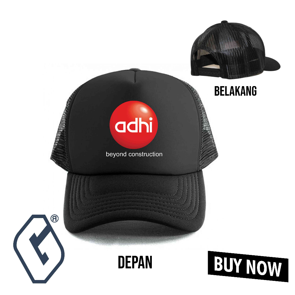 topi jaring adhi karya / trucker hat adhi karya