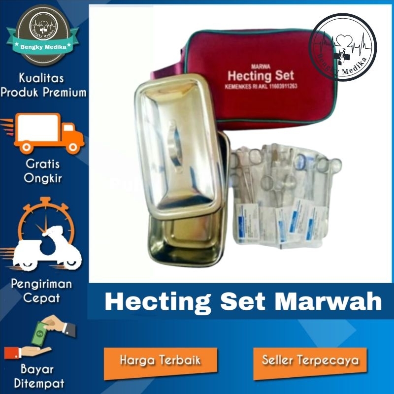 Hecting Set Marwah  Alat Bedah Set Marwah Marwah Hecting Set