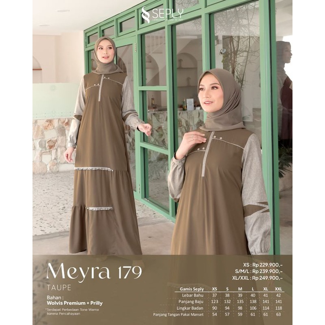 GAMIS SEPLY TERBARU MEYRA 179
