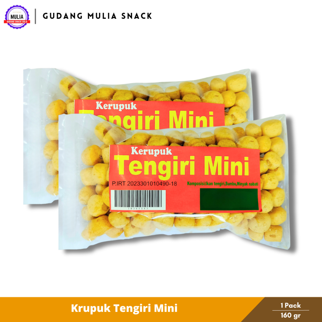 

Krupuk Tengiri Mini | Kerupuk Ikan Tengiri Kecil Amplang