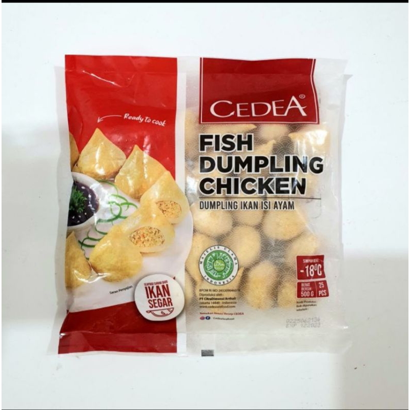 

Cedea Dumpling Ikan Isi Ayam 500g