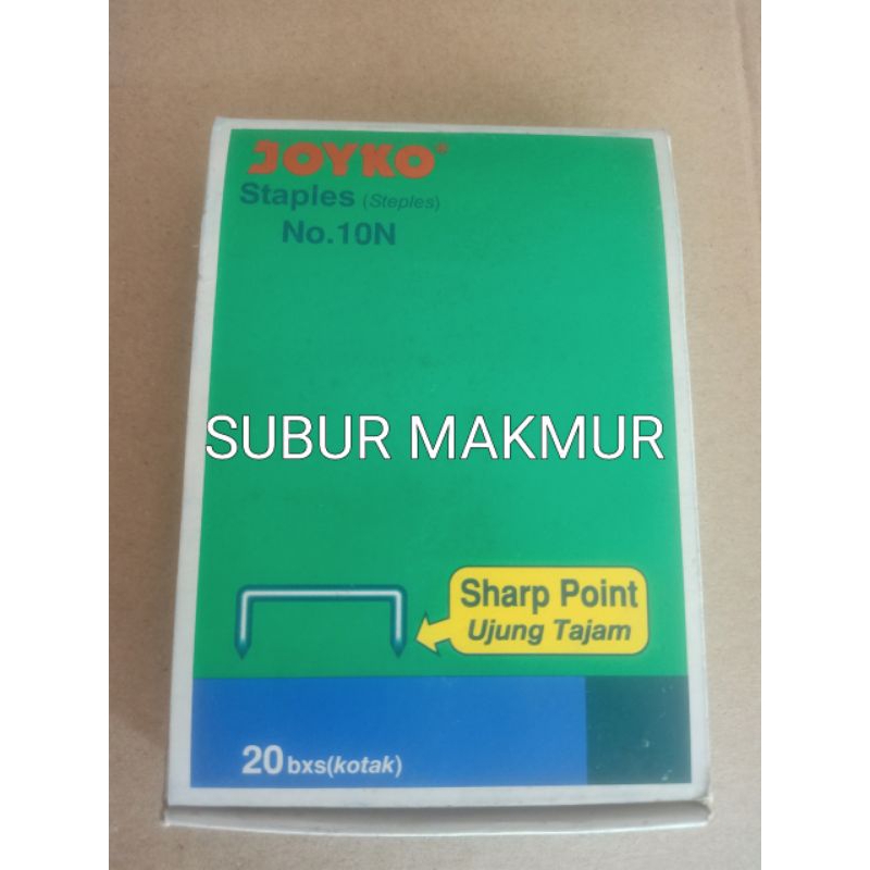 

ISI STAPLES JOYKO No. 10-1M Utk Stapler HD 10 / ISI STAPLES JOYKO HD 10 KECIL