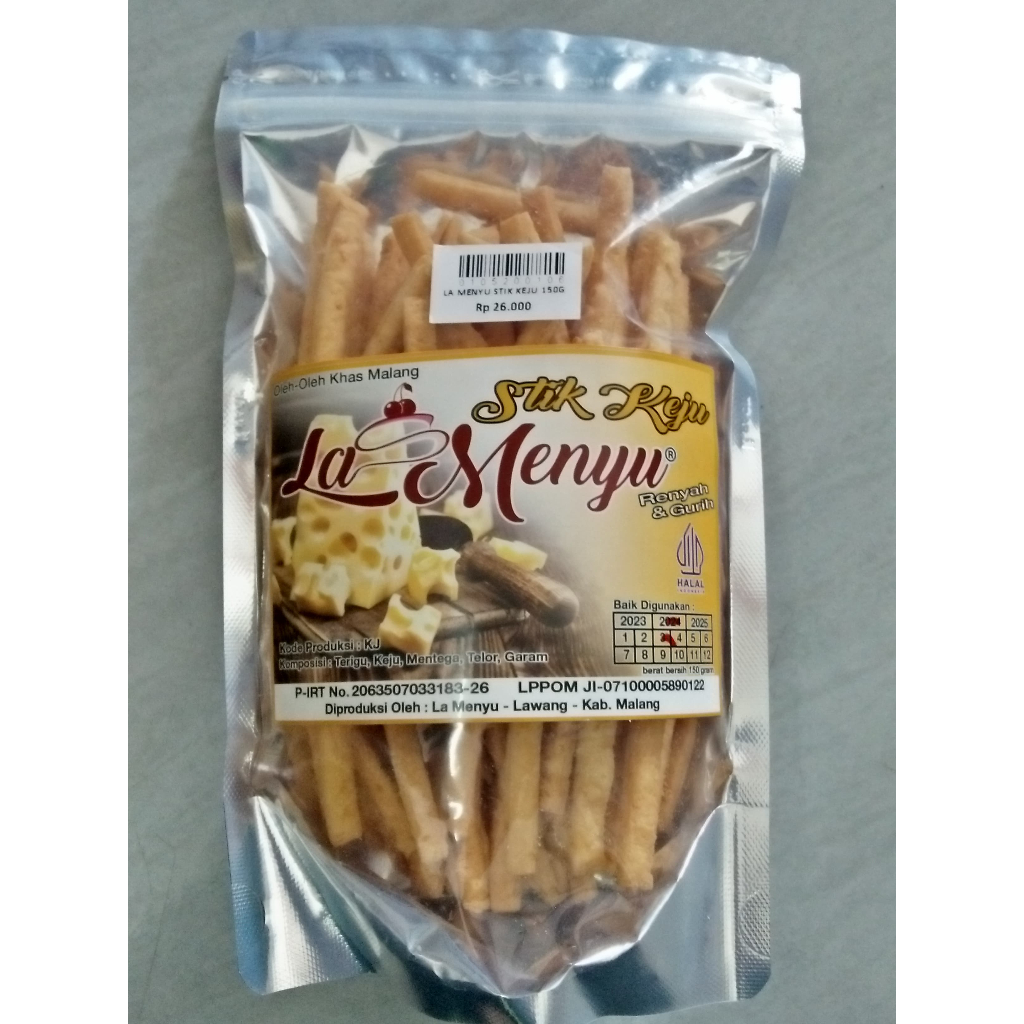 

LA MENYU STIK KEJU 150 GRAM