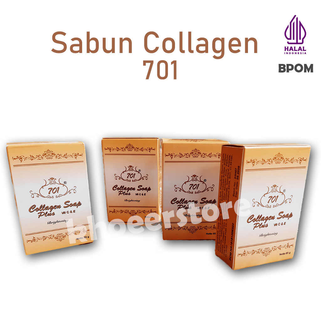 Sabun Kolagen 701 Pembersih Wajah Original BPOM
