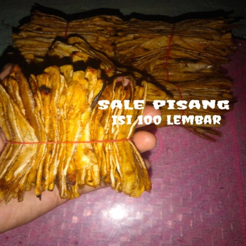 

sale pisang isi 100 lembar
