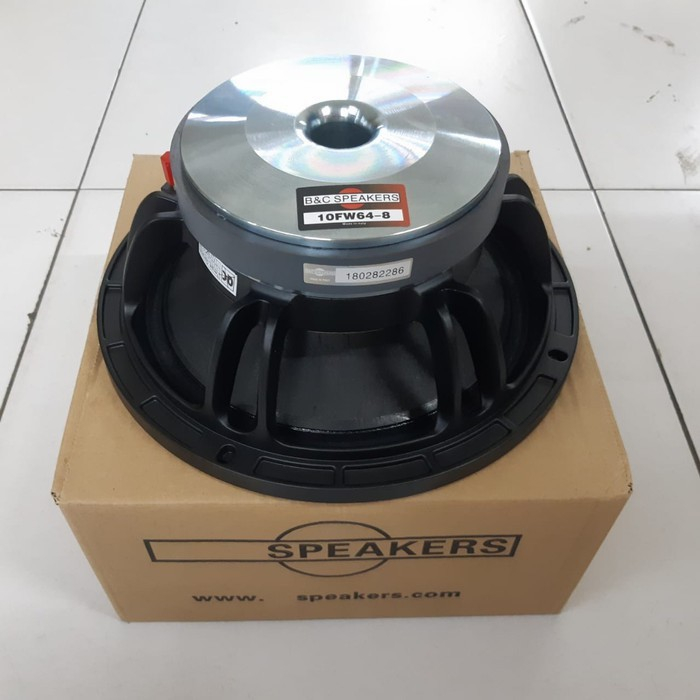 Speaker komponen B&C 10FW64 10 inch