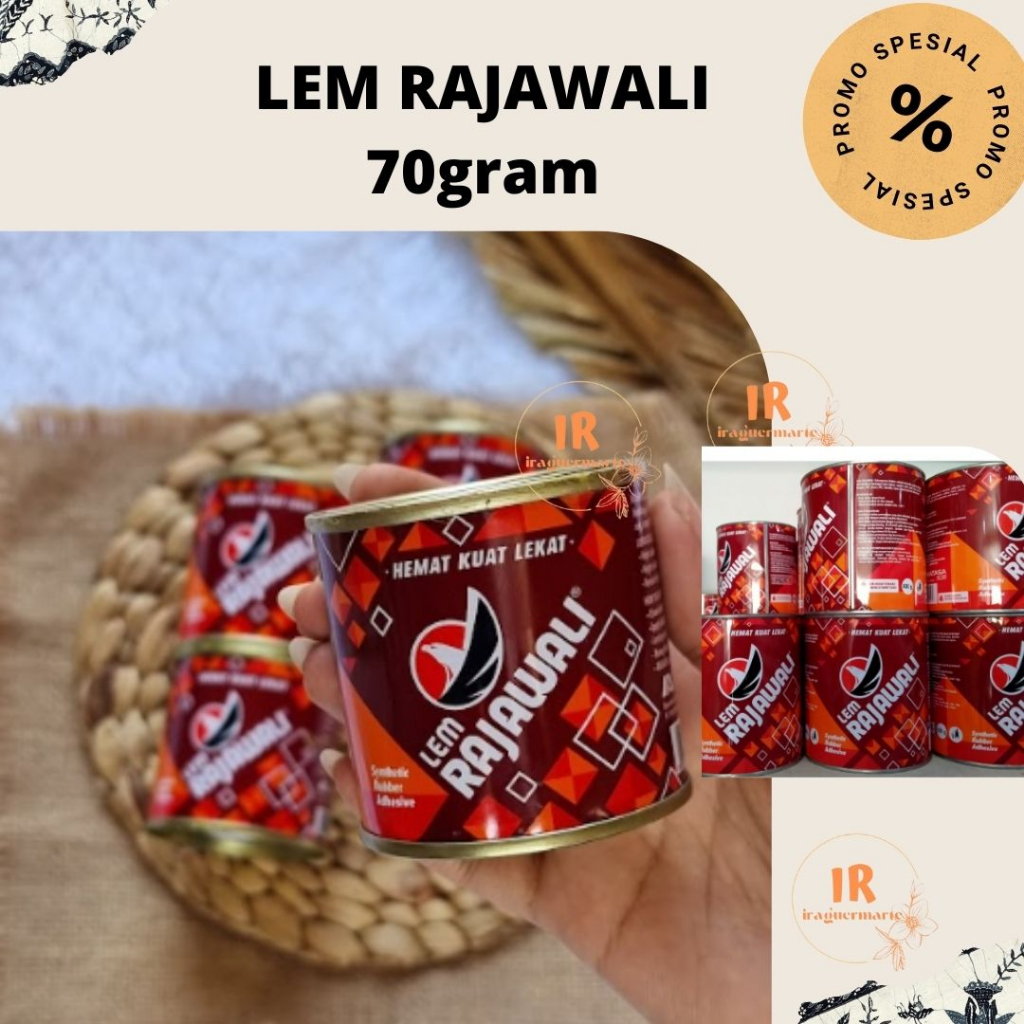 

✔ LEM KUNING RAJAWALI 70 GRAM / 100 CC / Lem Rajawali