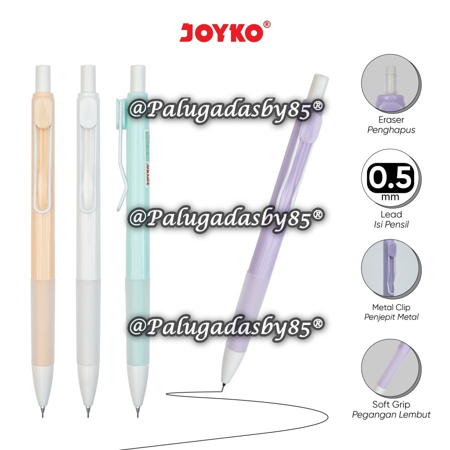 

(1 Biji) GROSIR Pensil Mekanik JOYKO MP-54 0.5 / Mechanical Pencil Pensil Mekanik Joyko MP-54 / joyko MP54/ joyko MP 54