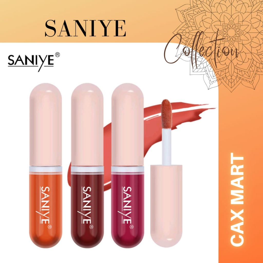 SANIYE Mini Lipstik Capsule Lip Matte Long Lasting