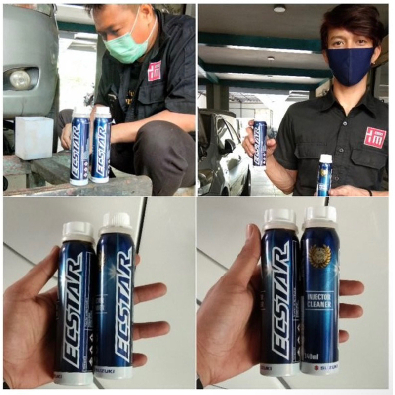 Injector cleaner ecstar mobil suzuki 140ml made in USA