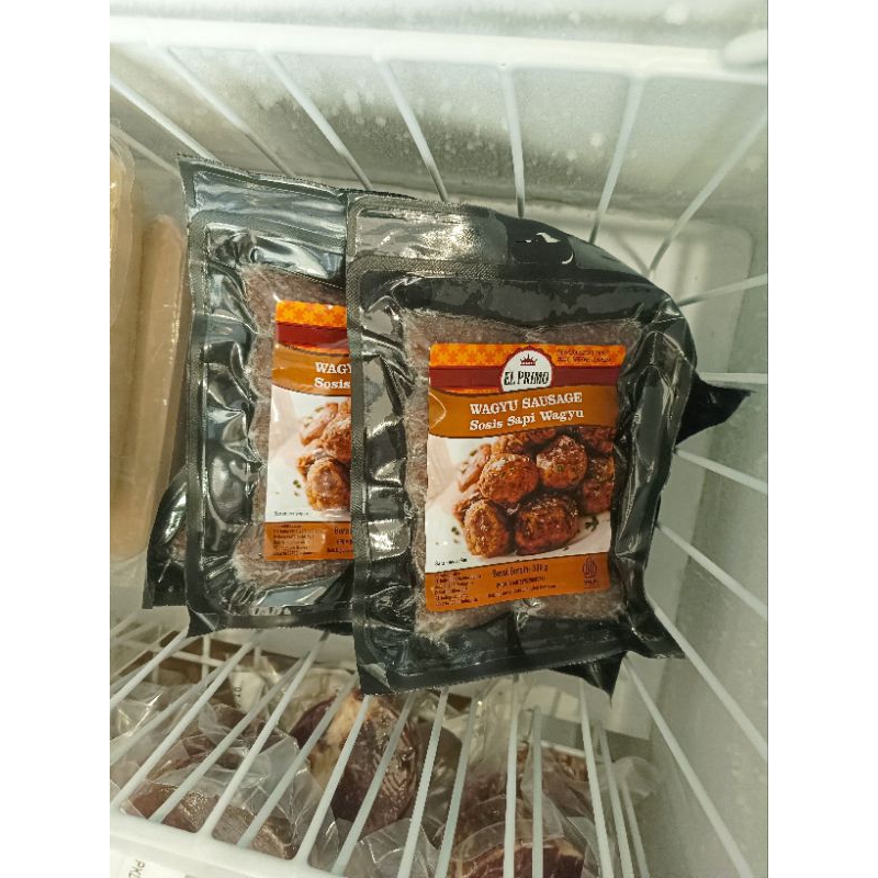 

Wagyu Sausage / sosis sapi wagyu 300g