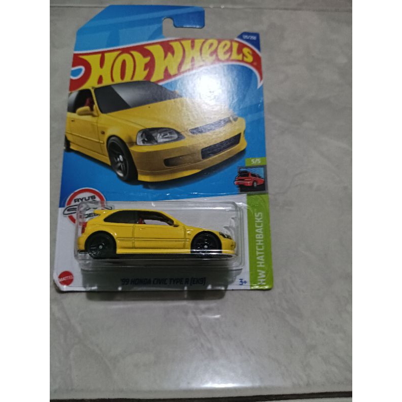 Hot wheels 99 HONDA CIVIC TYPE R (EK9)