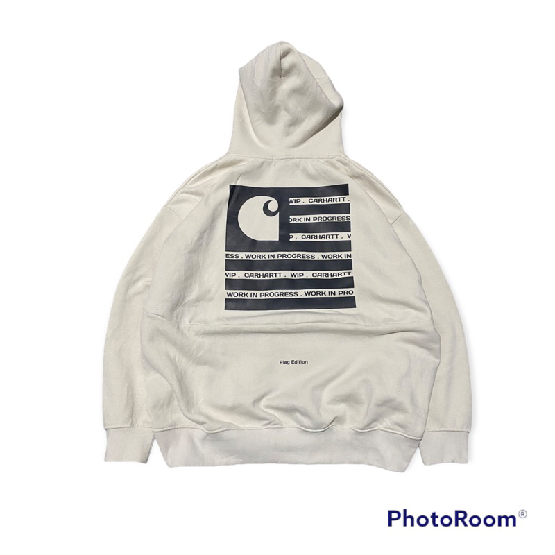 Hoodie Carhartt Big Flag vintage second