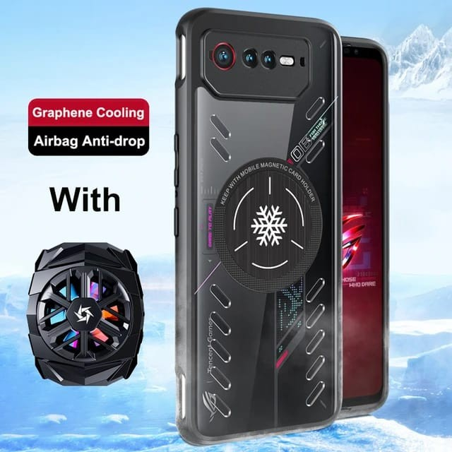 Caseng ASUS ROG Phone 7 Graphene Cooling Heat Dissipation Fan Cooler