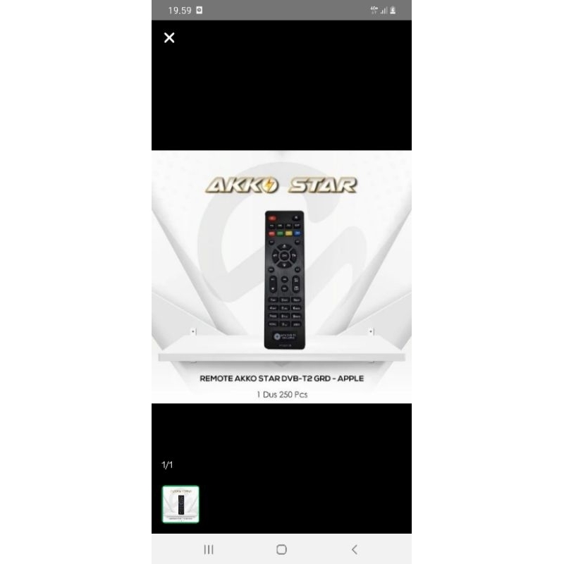 Remote STB Matrix apple