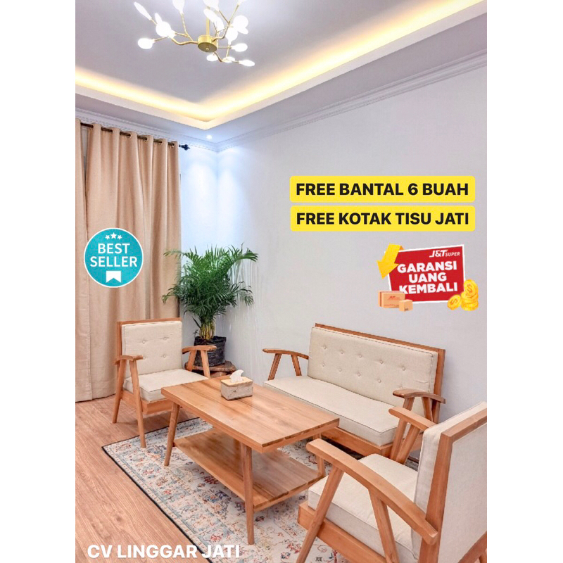 Kursi Tamu Retro Jati Kursi Tamu Jengki Murah Kursi Tamu Kayu Jati Minimalis Jepara