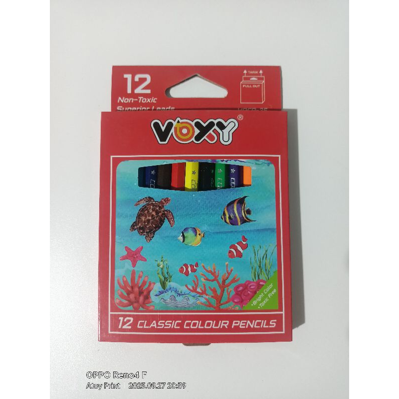 

Pensil warna voxy pendek, murah harga pedagang