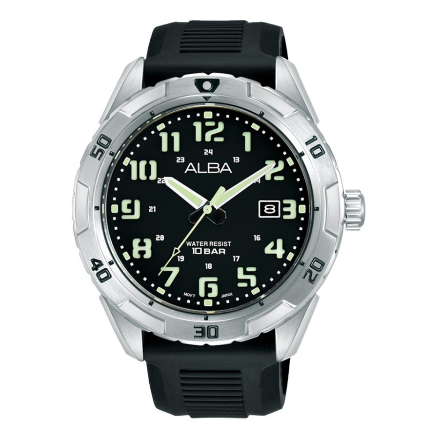 Jam Tangan Alba Pria AS9R87 AS9R87X1 Original Bergaransi Resmi 1 Tahun