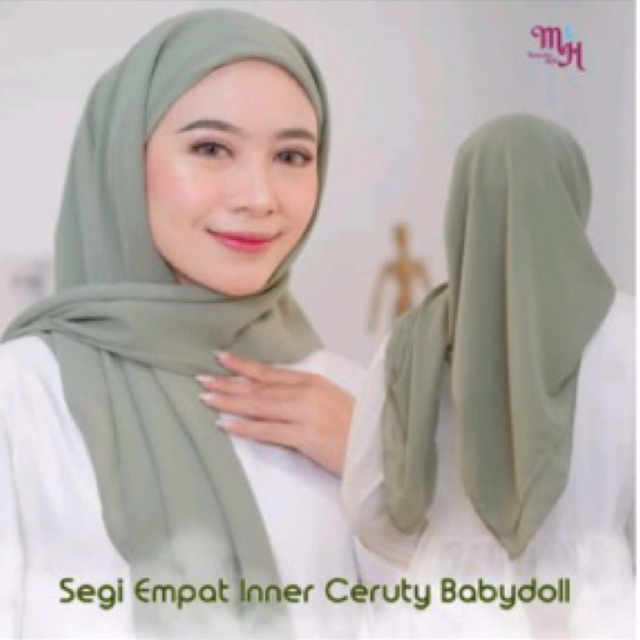 HIJAB INSTAN/ SEGI EMPAT INER / SEGI EMPAT MALAY / HIJAB INARA RUSLI