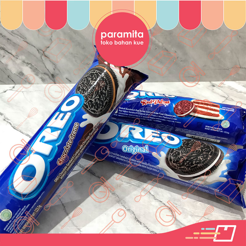 

Oreo Original / Coklat Krim / Red Velvet