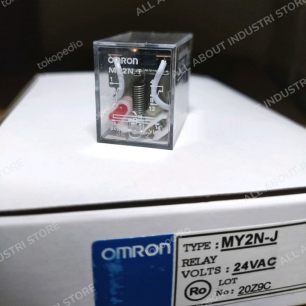 RELAY OMRON MY2N 24VAC AC24V 8 PIN MY-2N MY2 24VAC Limited