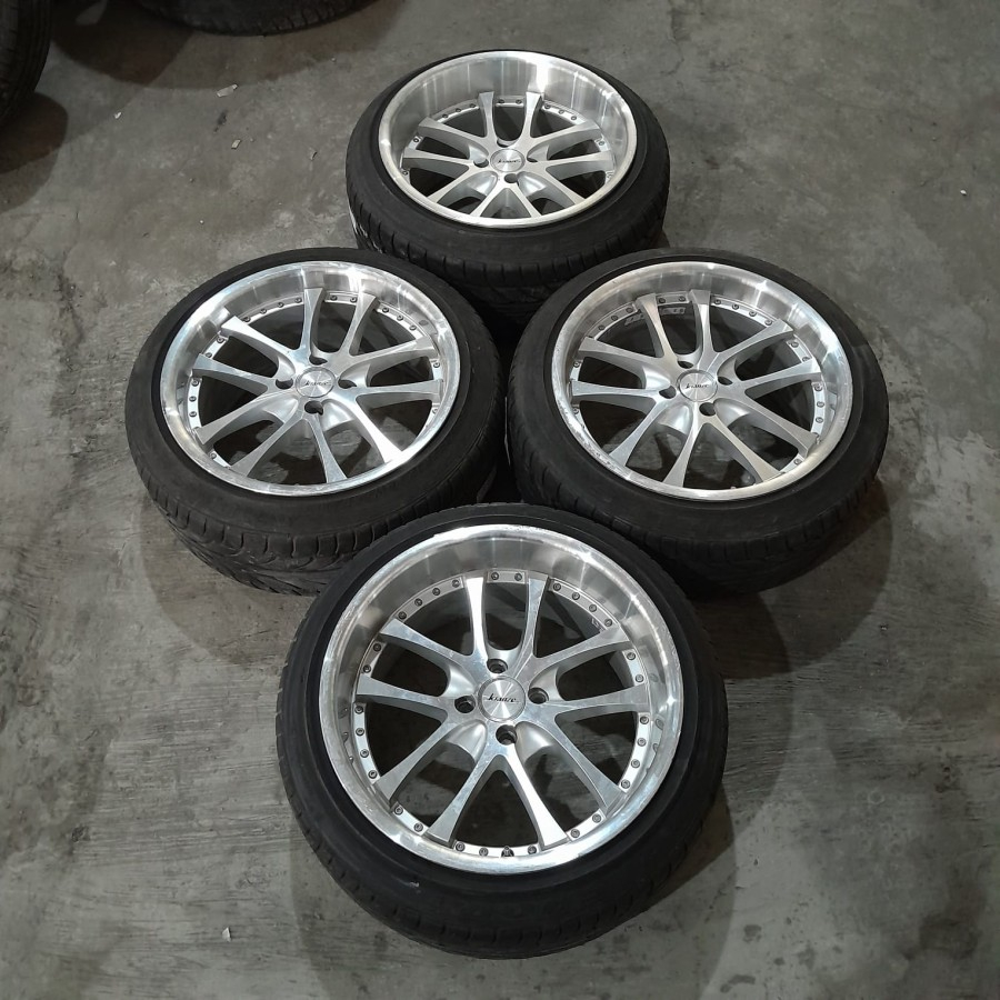 Velg Mobil Bekas Ring 17 Baut 4 KRANZE R17 4X100 BAN 205 45 R17