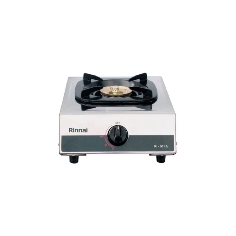 Kompor Gas Rinnai 1 Tungku RI-511A Stainless