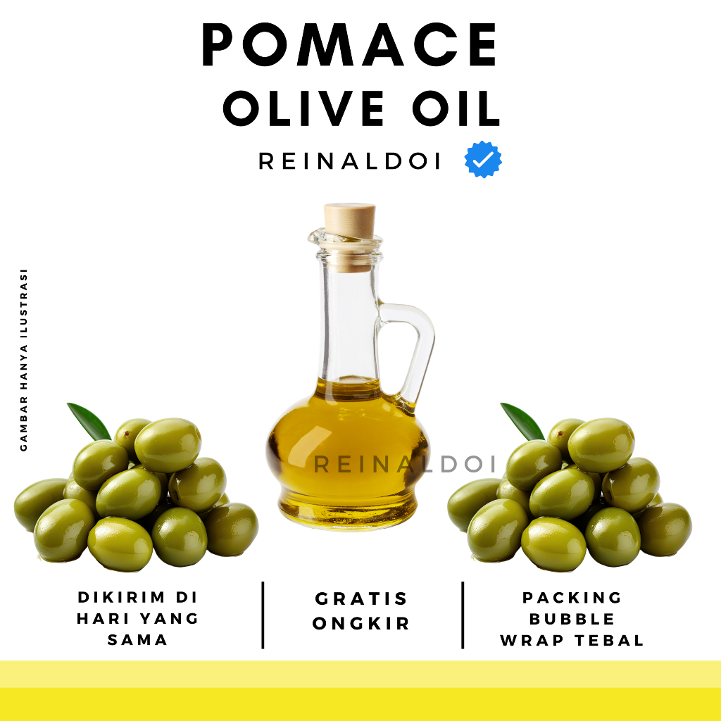 

Pomace Olive Oil Minyak Zaitun Pomas 100 ML