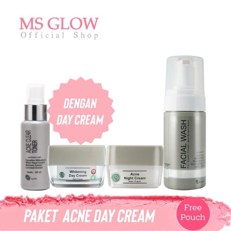 Ms Glow Paket Acne - Paket Acne Ms Glow Original