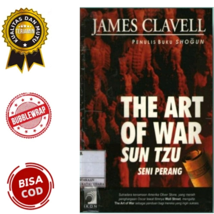 Buku The Art of War Sun Tzu Seni Perang - James Clavell