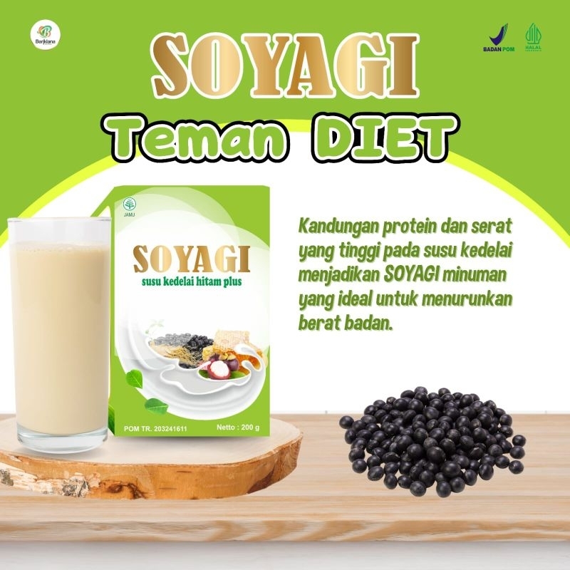 

SOYAGI Susu Kedelai Hitam Teman DIET Menyenangkan