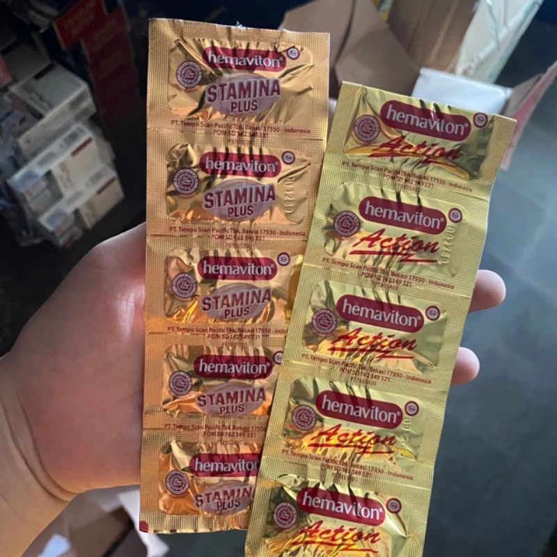 HEMAVITON kapsul action / stamina