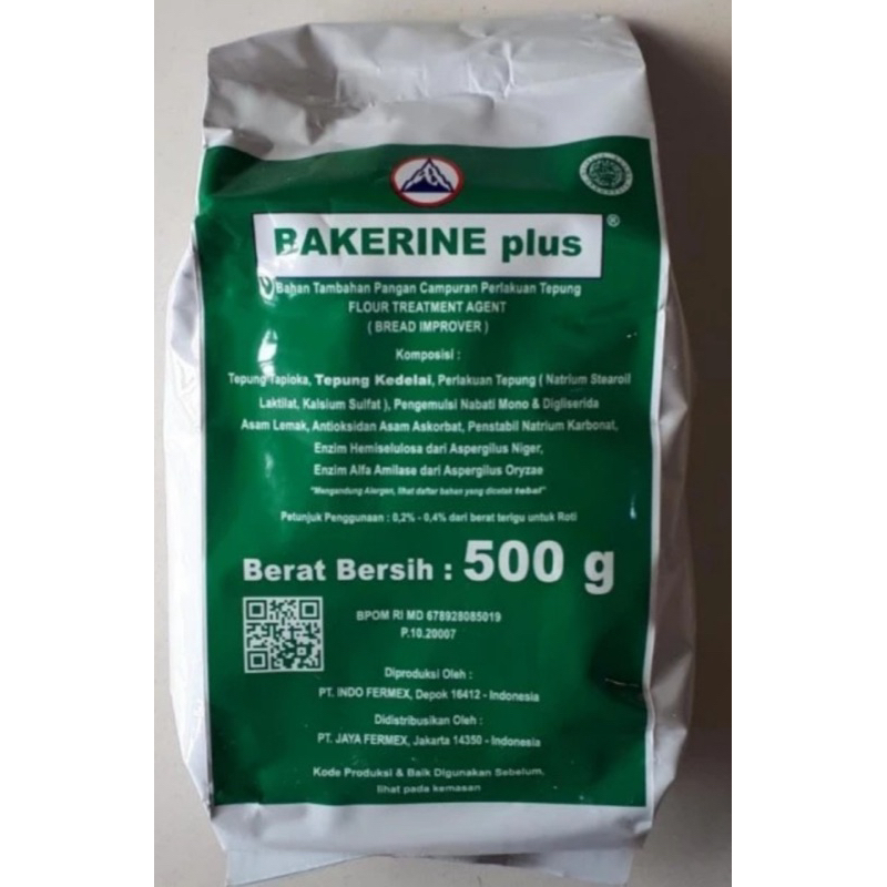 

[BAKERINE PLUS] Pelembut dan penghalus serat roti 500gr